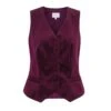 Tuxedo Waistcoat Plum Velvet 2 Tuxedo Waistcoat Plum Velvet -Lady Style Wear 10 4461ceca d14a 4884 9a80 4b53288f865d