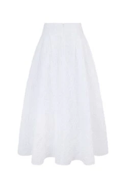 Darcy Skirt Smocked Cotton White -Lady Style Wear 10 9aa55c0c d374 415f 975f bd70ae51cebe