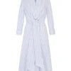 Priscilla 25 Striped Summer Shirt Dress White And Blue -Lady Style Wear 14 ca2497b5 52e1 4c45 ae18 44fb1ac6a3a4
