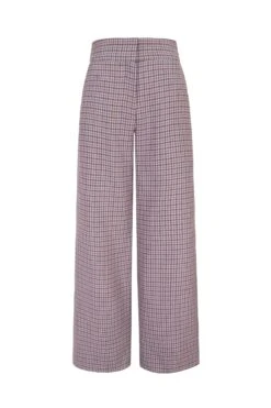 Brooklyn Trousers Checked Houndstooth Tweed