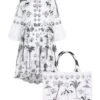 The Beach Horses Kaftan Dress & Canvas Tote X Susannah Garrod -Lady Style Wear 29 9bf57fd4 16fc 4b91 8c75 4d9257b0dae7