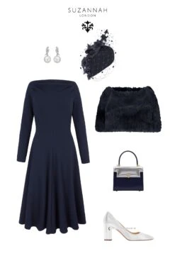 Oona Jersey Dress Navy -Lady Style Wear 416 2f089cb8 7578 4b98 bcdd e858eb9a2a7f