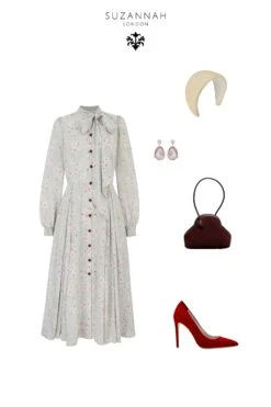 Bella Dress Floral Blossom X MarieLuise Bantel -Lady Style Wear 434