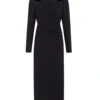 Halley Dress Stretch Jersey Black 2 Halley Dress Stretch Jersey Black -Lady Style Wear 4 ca548036 4f6d 418e befa f8dae50ac4cb