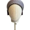 Houndstooth Tweed Checked Millinery Halo X Jane Taylor -Lady Style Wear 52 6633c608 3267 4e1a ab73 217a89973a69