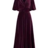 Holland Dress Velvet Plum -Lady Style Wear 58 634d2ac6 3fd1 4ce5 8f28 97a790348db1