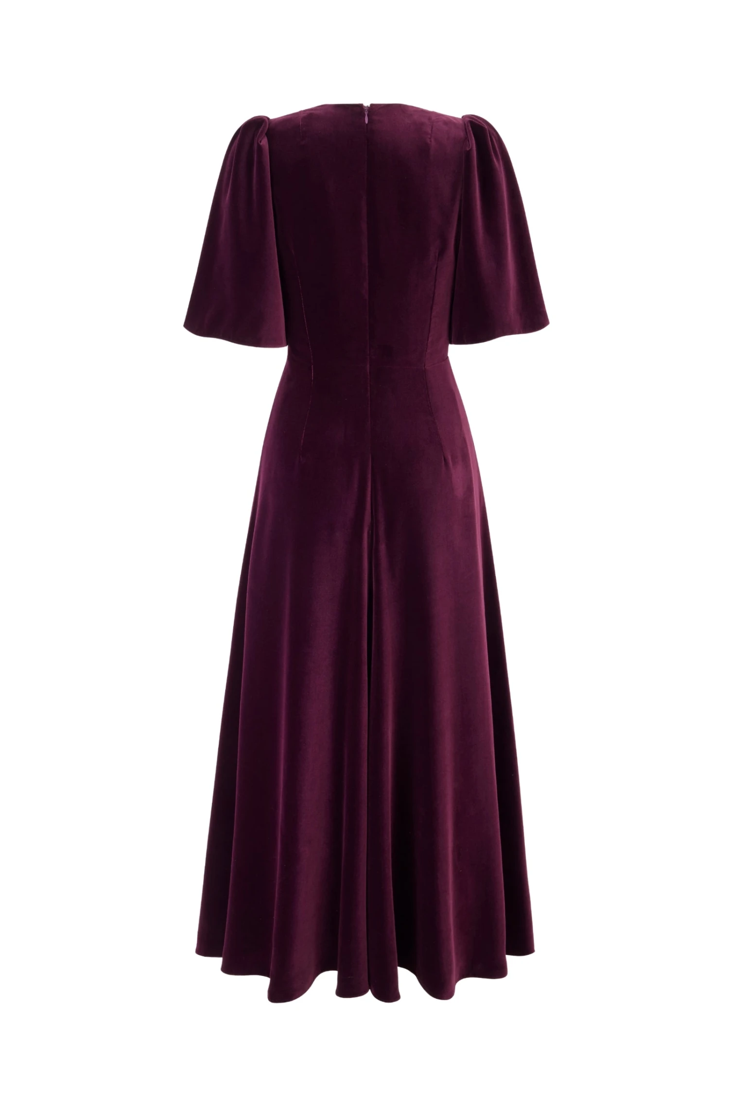 Holland Dress Velvet Plum 5 Holland Dress Velvet Plum - Image 3