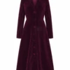 Louisa Coat Dress Sustainable Plum Velvet 2 Louisa Coat Dress Sustainable Plum Velvet -Lady Style Wear 5 7f4a8027 38ee 478d 8095 8aedf6ed1b35