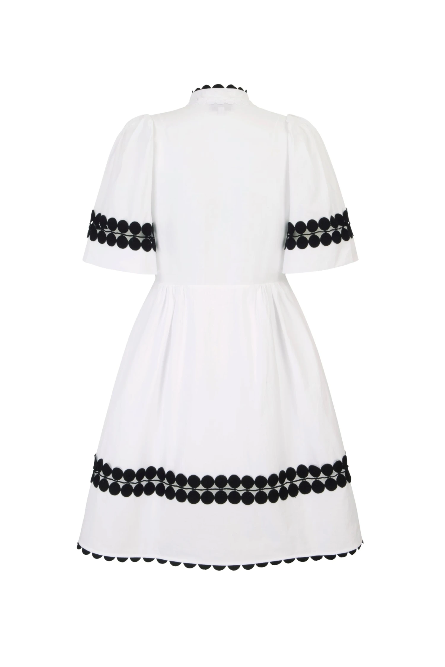 Delilah Embroidered Cotton Kaftan Dress 5 Delilah Embroidered Cotton Kaftan Dress - Image 3