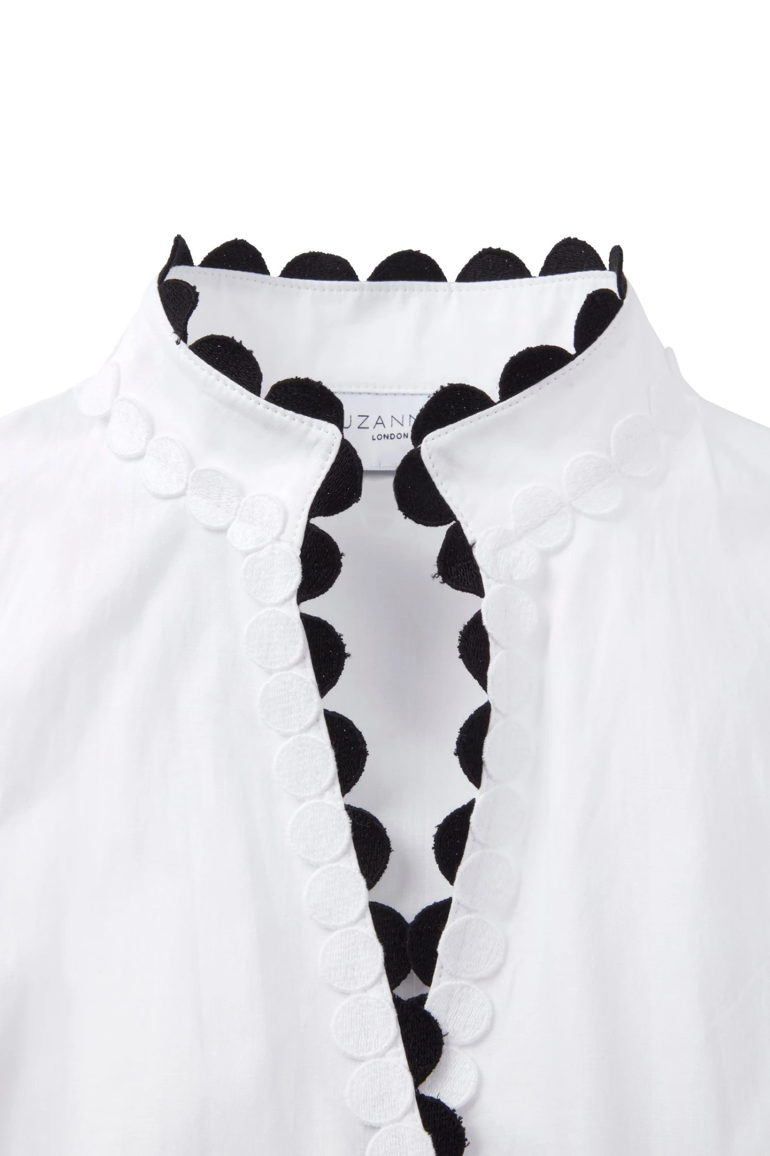 Delilah Embroidered Cotton Kaftan Dress 7 Delilah Embroidered Cotton Kaftan Dress - Image 5