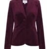 Brooklyn Jacket Plum Velvet -Lady Style Wear 6 1