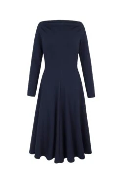 Oona Jersey Dress Navy