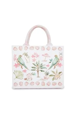 Barbados Canvas Tote Bag X Susannah Garrod