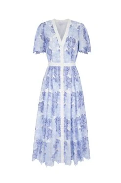 Chelsea Embroidered Shirt Dress