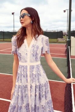 Chelsea Embroidered Shirt Dress -Lady Style Wear Chelseamodel2EDITEDWEB