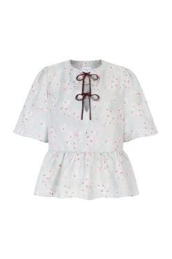 Colette Luxury Silk Twill Top X MarieLuise Bantel