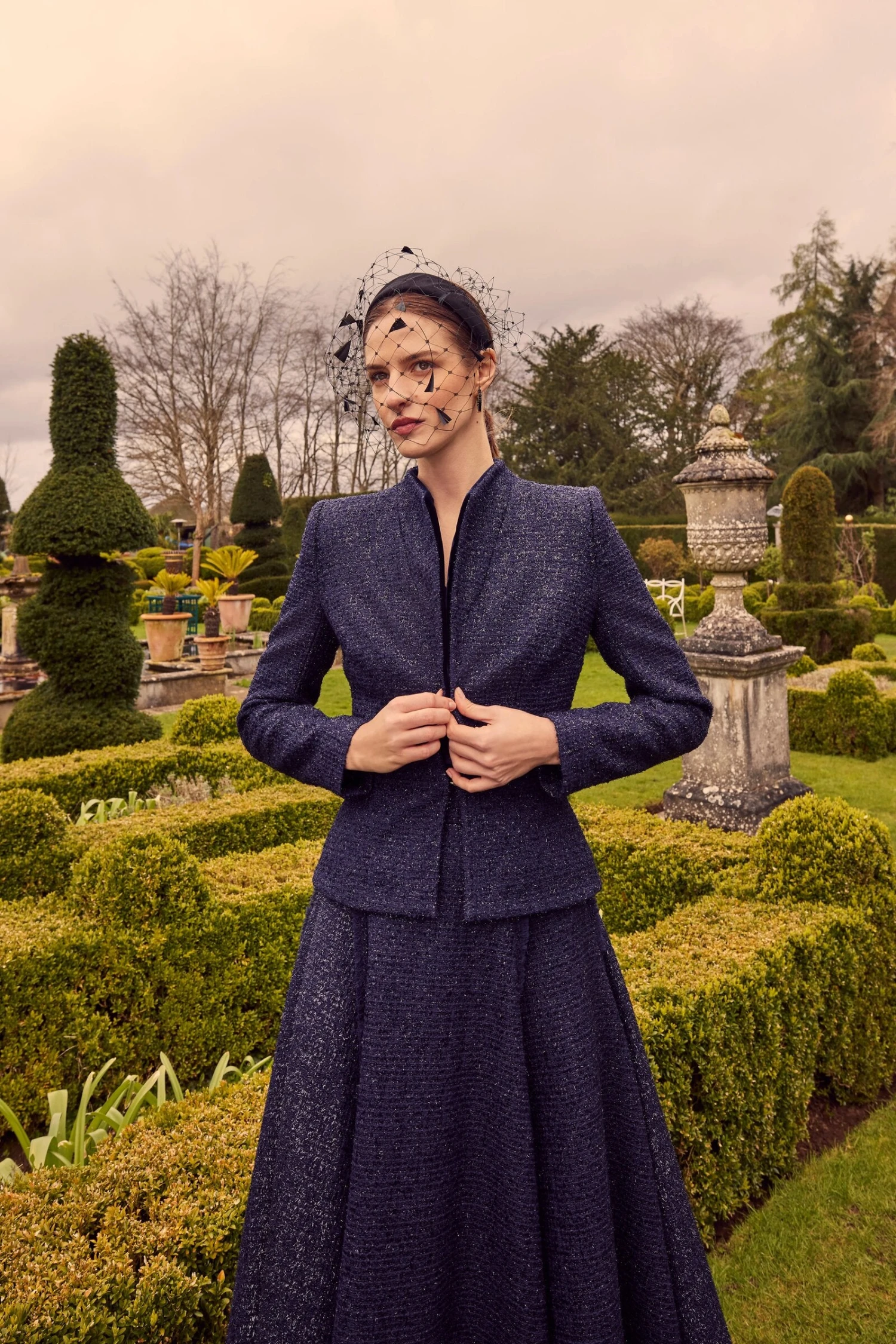 Cresswell Jacket Metallic Navy Tweed 6 Cresswell Jacket Metallic Navy Tweed - Image 4