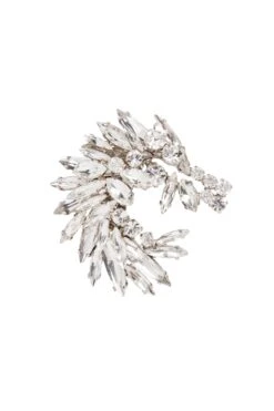 Vintage Crystal Spray Brooch