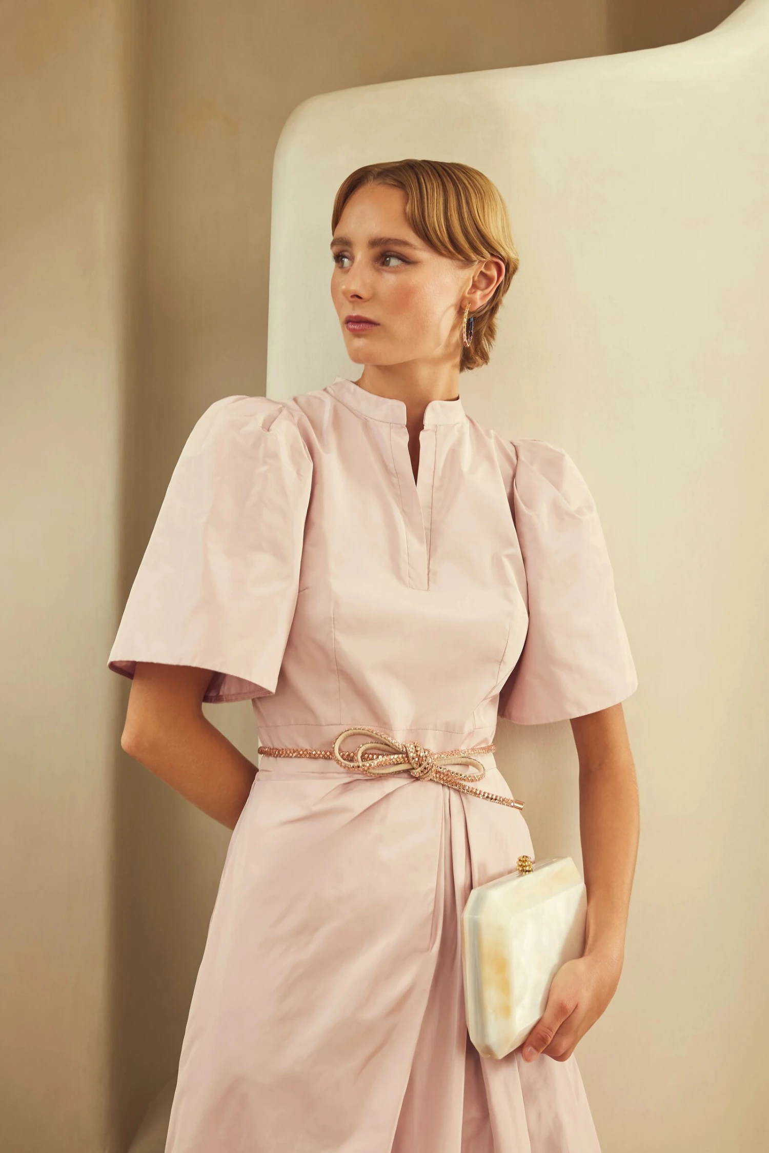 Delphine Gown Blush Pink - Image 4