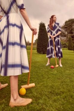 Edith Check Cotton Shirt Dress White -Lady Style Wear EdithCottonCheckShirtDress ProductPageWebSize 2 01f5100a 1ee5 4d65 ba42 db5dfe366b55