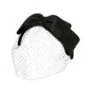 Rivoli Bow Head Band Black