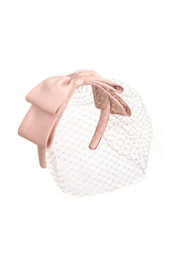 Capucine Bow Head Band Nude