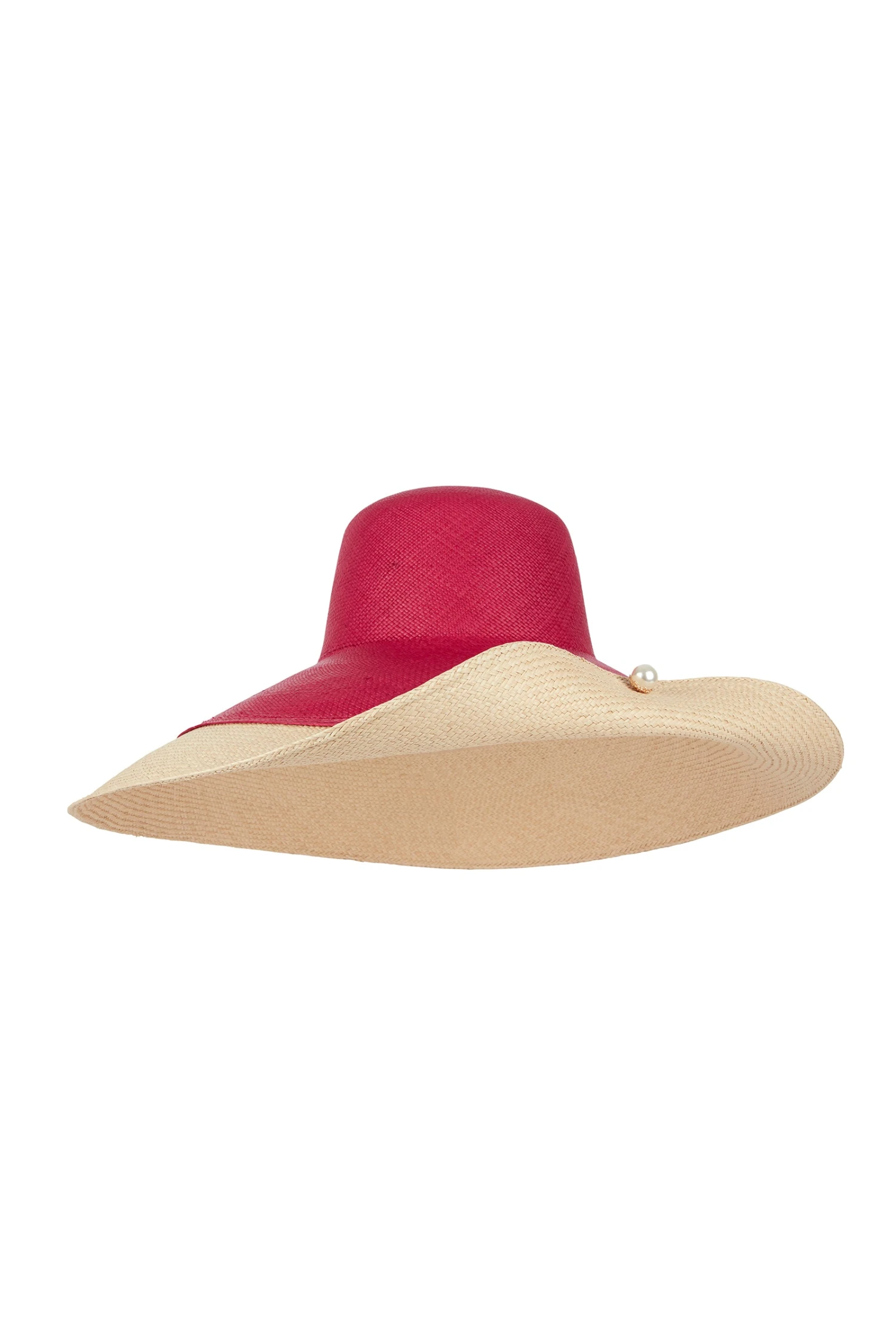 Farrah Straw Hat Red 3 Farrah Straw Hat Red
