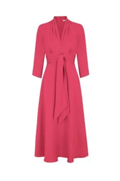 Fontaine Silk Crepe Raspberry