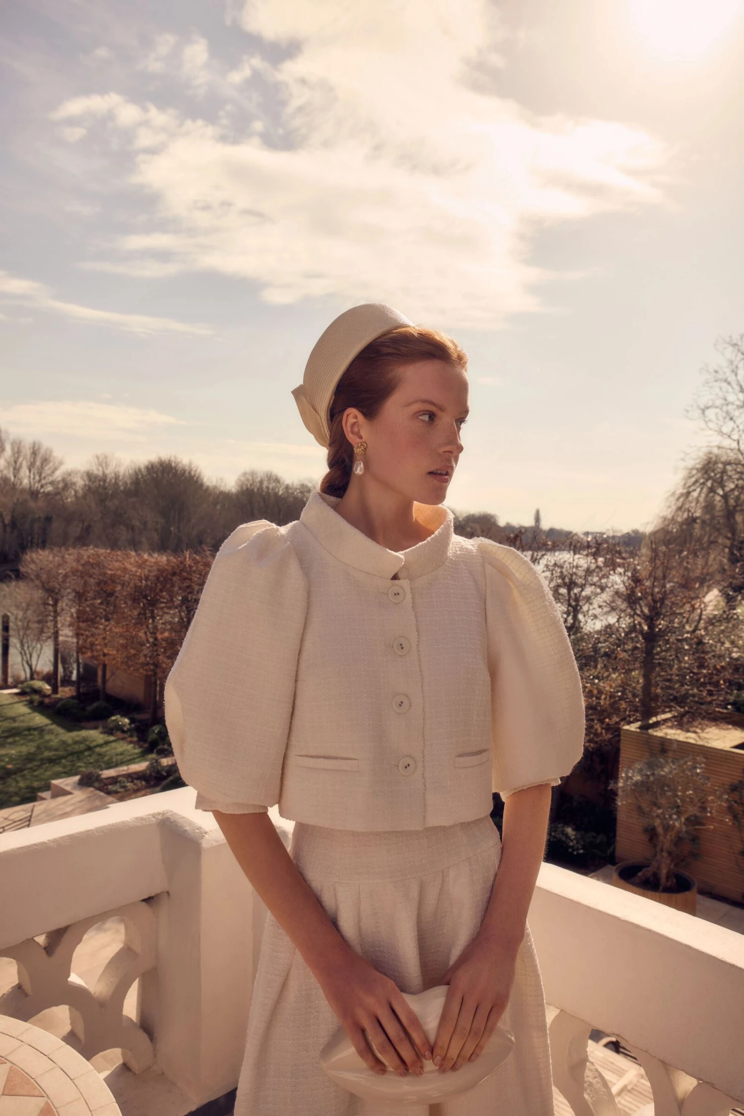 The Harrogate Set Ribbon Tweed Cream 10 The Harrogate Set Ribbon Tweed Cream - Image 8