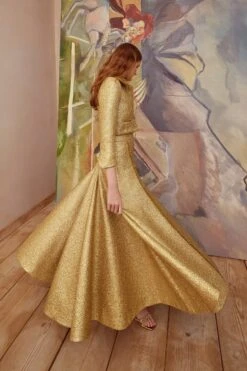 Layla & Zelda Gold Tweed Set -Lady Style Wear LaylaZeldamodel2WEB