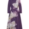 Montecito Silk Shirt Dress Purple Iris X Rachel Levy 1 Montecito Silk Shirt Dress Purple Iris X Rachel Levy -Lady Style Wear MontecitopurpleIrisfrontWEB