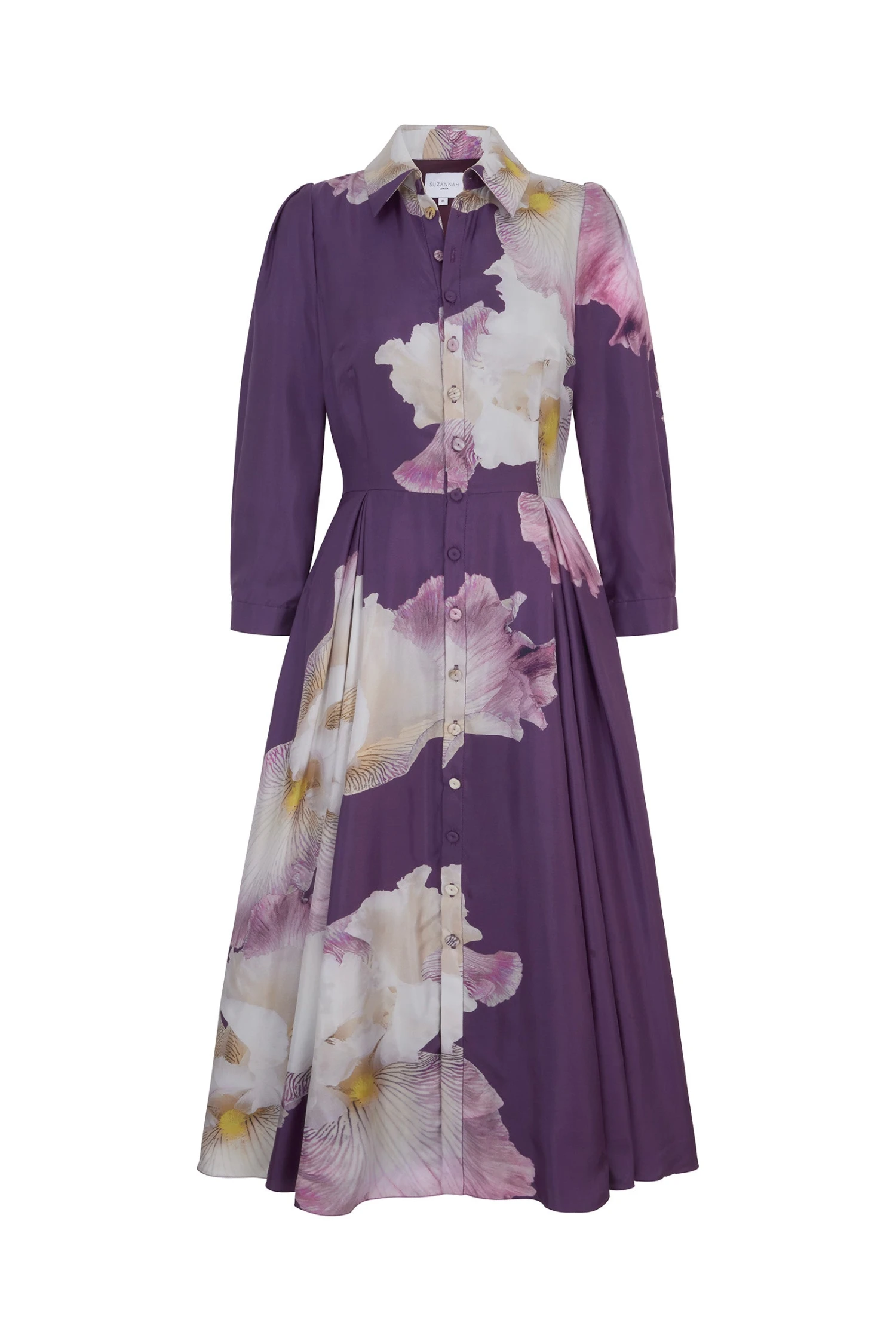 Montecito Silk Shirt Dress Purple Iris X Rachel Levy 3 Montecito Silk Shirt Dress Purple Iris X Rachel Levy