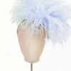 Puff Feather Head Piece Blue -Lady Style Wear Puffheadbandblue6WEB