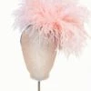 Puff Feather Head Piece Pink 1 Puff Feather Head Piece Pink -Lady Style Wear Puffheadbandpink5WEB