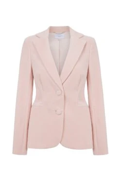 Brooklyn Jacket Blush Pink Velvet