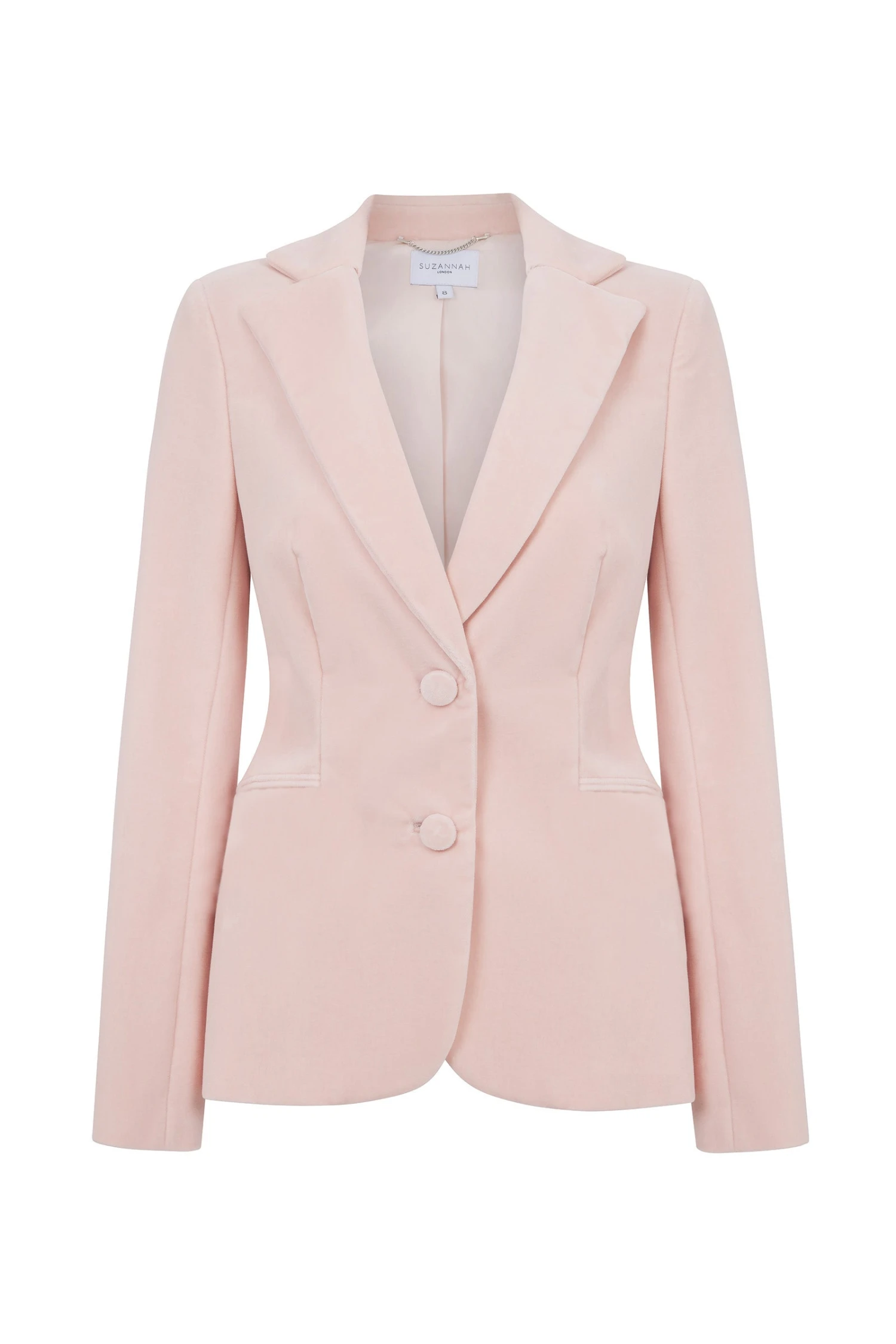 Brooklyn Jacket Blush Pink Velvet 3 Brooklyn Jacket Blush Pink Velvet