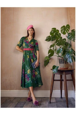 Fuchsia Suede Waist Belt 7 Fuchsia Suede Waist Belt -Lady Style Wear Robyn Dress Atonement Dahlia