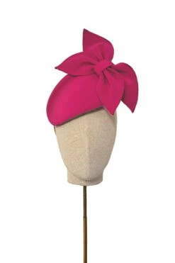 Silk Bow Percher Fuchsia