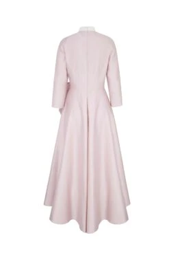 Sophie Coat Dress Blush Pink -Lady Style Wear SophiecoatBlushbackWEB