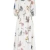 Trixie Floor Length Silk Shirt Dress X Marieluise Bantel -Lady Style Wear TrixiefrontWEB