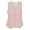 Tuxedo Waistcoat Blush Pink Velvet 2 Tuxedo Waistcoat Blush Pink Velvet -Lady Style Wear TuxedoWaistcoatblushfrontWEB