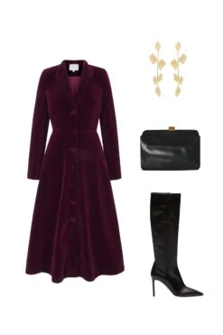 Louisa Coat Dress Sustainable Plum Velvet -Lady Style Wear WebSizeTemp 1 126da780 f15c 491f ba48 3ffe3dda3bc4