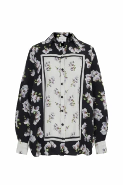Shutters Classic Silk Orchid Shirt