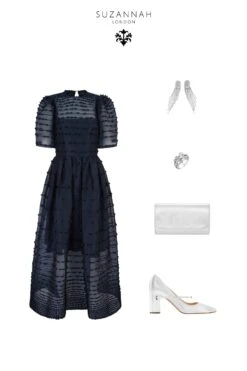 Maria Organza Bow Midi Dress 13 Maria Organza Bow Midi Dress -Lady Style Wear Web Size Temp 1600 x 2400 px ec634260 3272 40b1 99ed 85cba0407b89