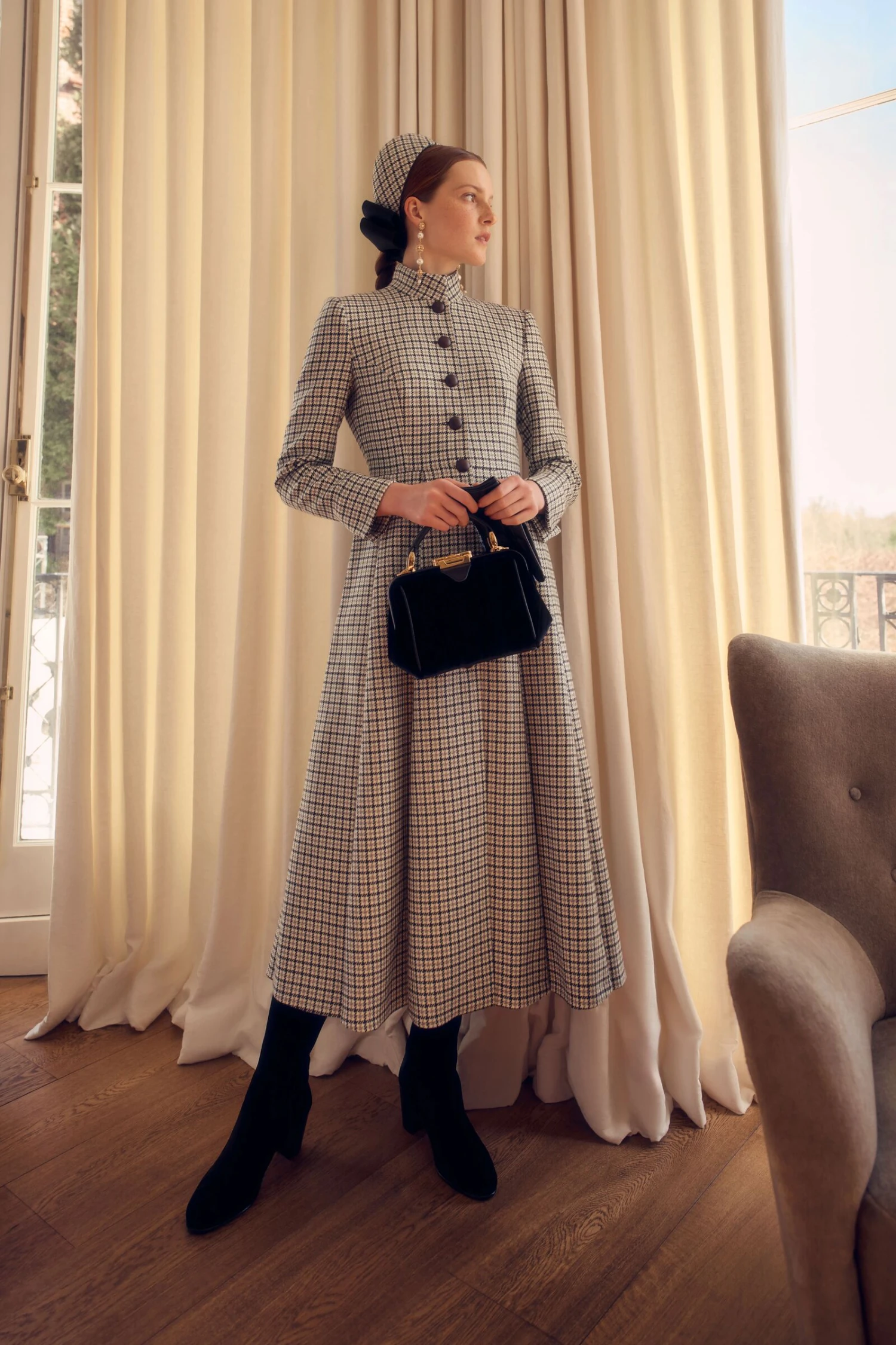Winchester Coat Dress Check - Image 4