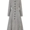 Winchester Coat Dress Check -Lady Style Wear WinchestercoatblackbuttonsWEB
