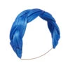 Azure Blue Abaca Plaited Band