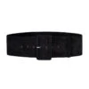 Black Suede Wide Waist Belt -Lady Style Wear black belt