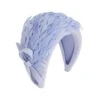 Feather Sweep Wide Width Headband Lupin Blue -Lady Style Wear headbaand 773ad432 bbc6 41cf a63f 83c518e3d7b6