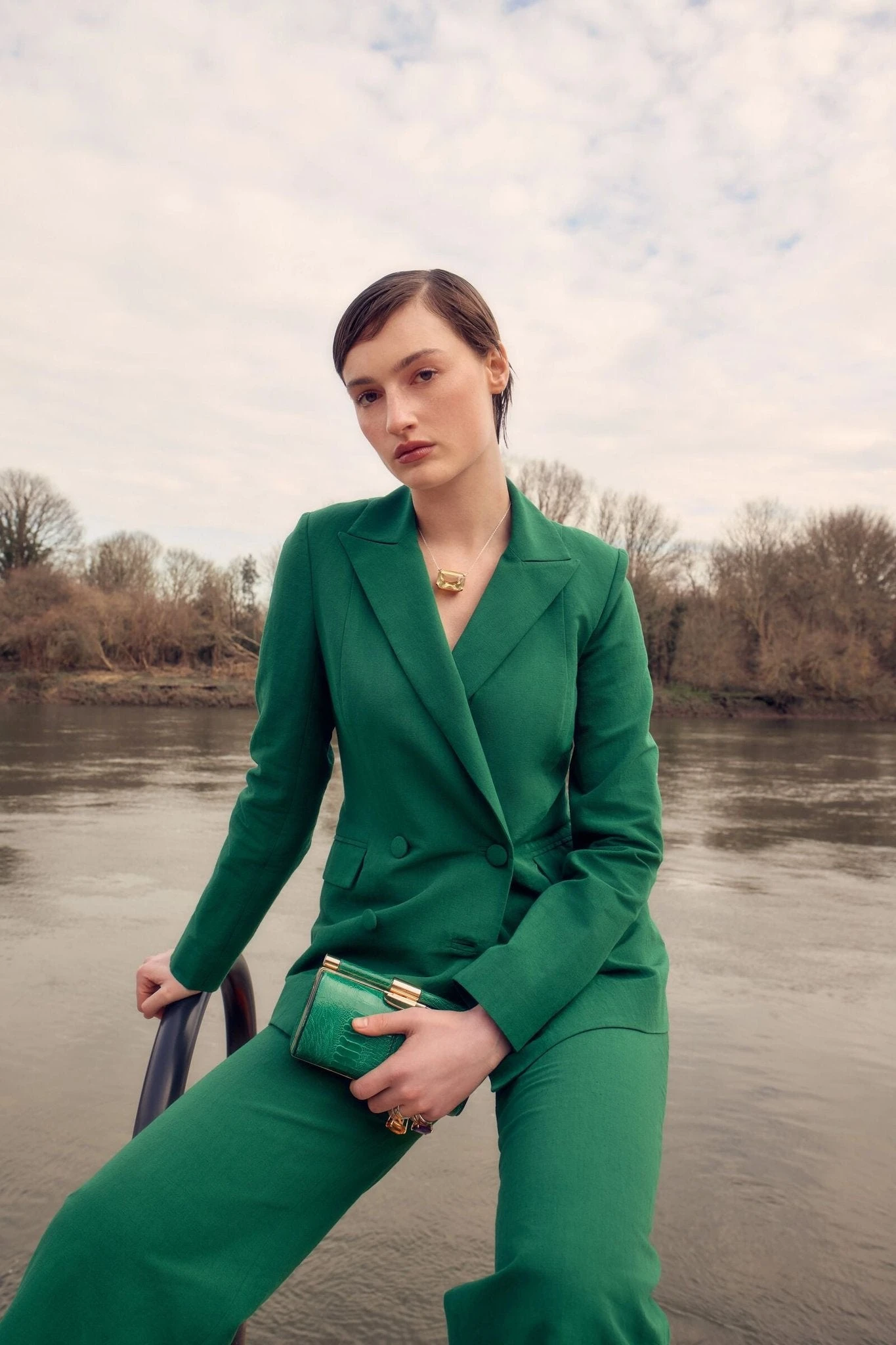 Rappalo Green Linen Suit 7 Rappalo Green Linen Suit - Image 5